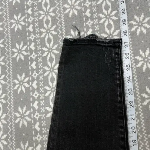 MOUSSY VINTAGE Velma Skinny Jeans Washed Black Size 29 Designer Denim