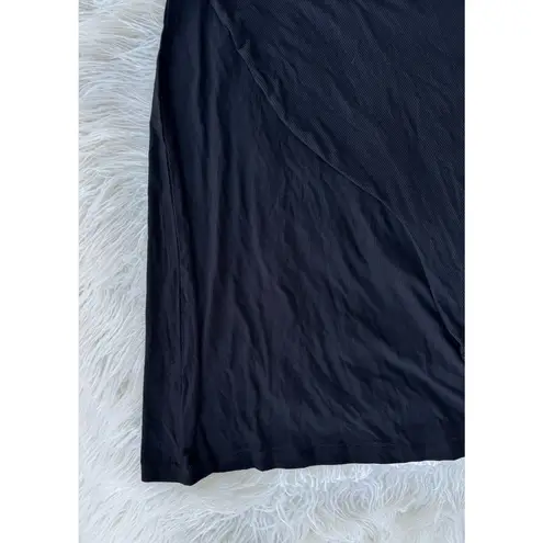 SKIMS Soft Lounge Long Slip Dress Onyx Size Large