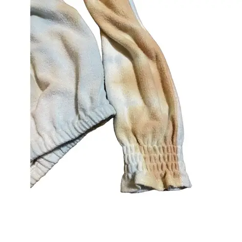 MELLODAY tie dye Vneck sweater