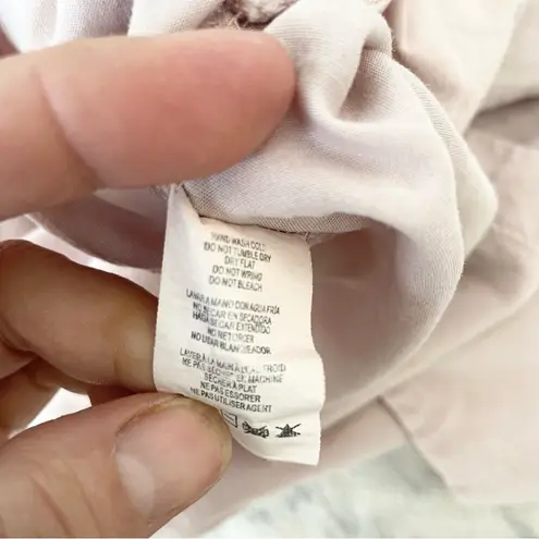 Thread & Supply Womens XL Shirt Dress Powder Pink Beachy Comfy Summer