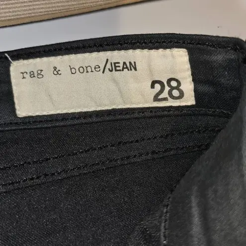 Rag and Bone  Jean Womens Black Leggings 28‎