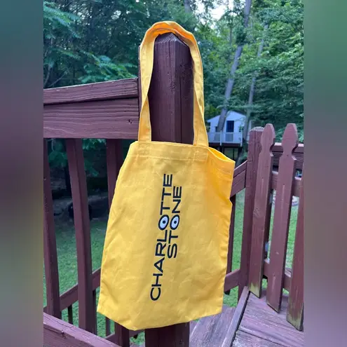 Charlotte Stone Unisex Butter Yellow Streetwear/Shopping Hipster Tote Bag