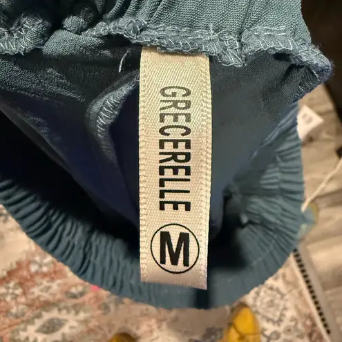 NWT Elegant Teal 2 piece Jumpsuit by GC size Medium Blue