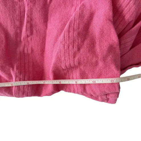 Free People Fuchsia Strapless Crop Top Women's Size M Cotton  Boho Chic Y2K - Image 6