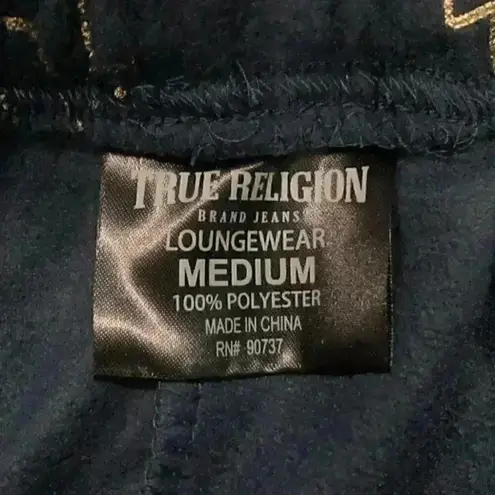 True Religion  blue loungewear pj pants in size medium
