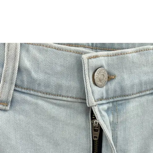 Veronica Beard Jeans Carly HIgh Rise Kick Flare Jeans Aspen Light Wash Size 15