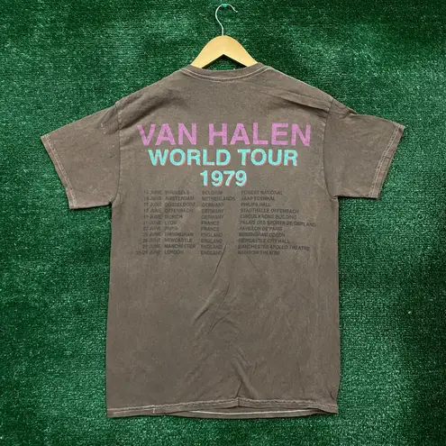 Van Halen brown T-shirt, size medium