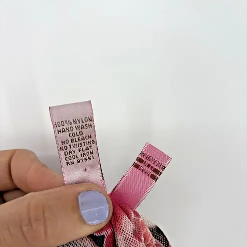 Sweet Pea by Stacy Frati Women’s Sheer Top/Dress – Small – Y2K Eclectic 70s Red