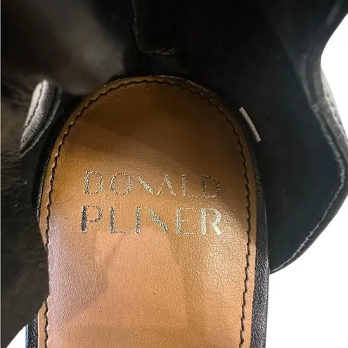 Donald Pliner Women's Pavla Patent Leather Slingback Heeled Sandal - Black