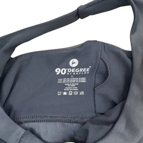 NWOT 90 Degree By Reflex Dark Metallic Blue Supportive High