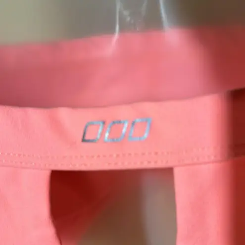 Lorna Jane Active Sammy Racerback Sports Bra Apricot Peach Pink Medium?