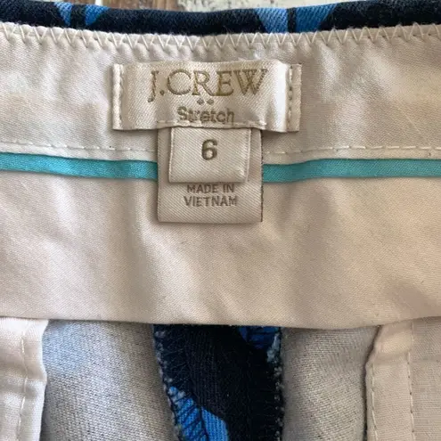 J Crew stretch chino short size 6 Blue