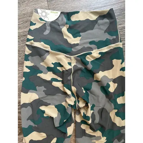 Aerie NWT Offline By  Real Me 7/8 Leggings Camo Size Small