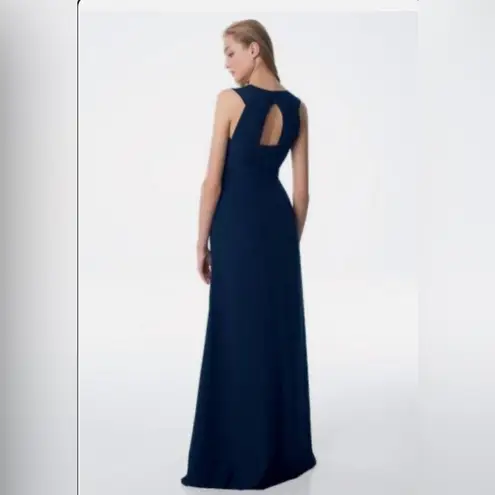 Bill Levkoff Bridesmaid Dress 997 Prom Wedding Long Gown Sleeveless Chiffon Maxi