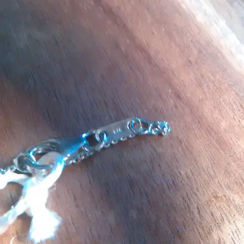 Swarovski Smoked Topaz Crystal Shield Sterling Silver Pendant Necklace