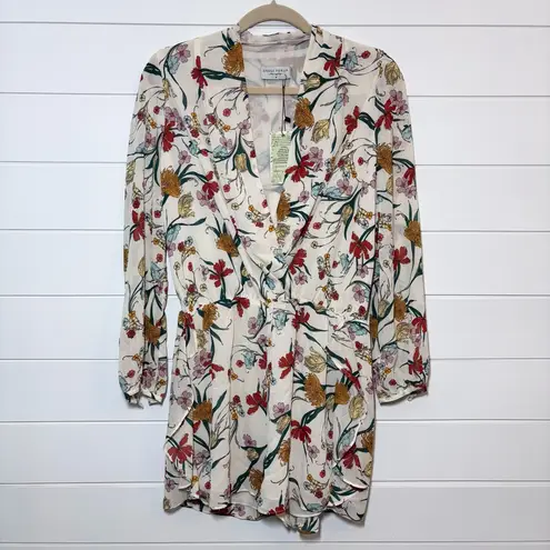 Dress Forum Floral V-Neck Dress / Romper, Size M