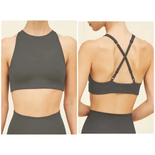 Girlfriend Collective NWT  Topanga Halter Sports Bra High Neck Sports bra XXL