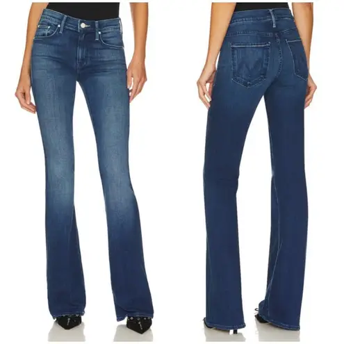 💕MOTHER💕 The Down Low Weekender Heel Jeans ~ High Tide 31 NWT Blue