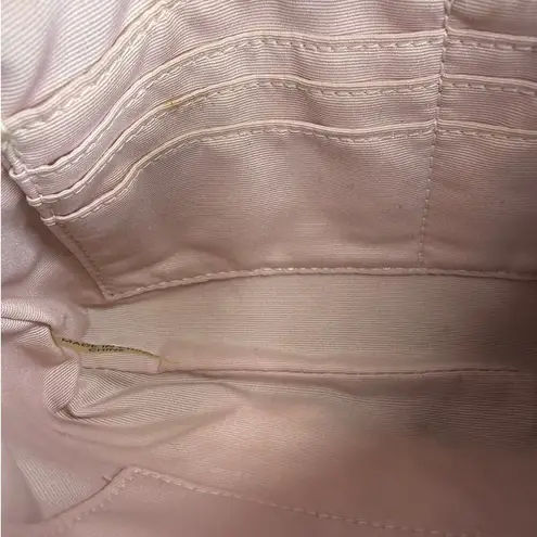 Coach  y2k Patent Leather Canvas Gray Signature Canvas Wristlet Mini Purse - Image 8