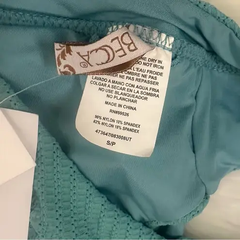 Becca Line in the Bikini Set Scoop Bikini Top & Bottom Size Small Mineral NWT - Image 10