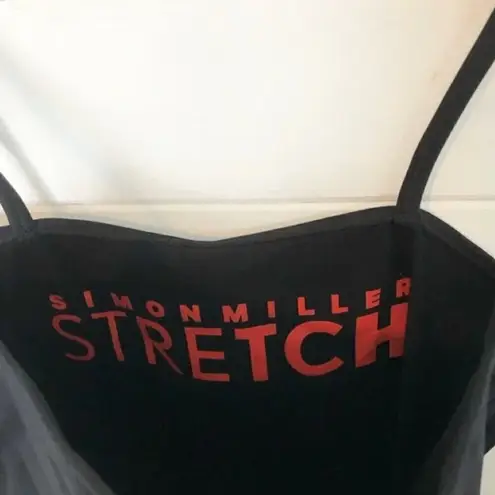 New! Simon Miller Ano Square Neck Bodysuit Black Size undefined