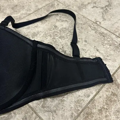 Wacoal Red Carpet Strapless Underwire Bra 854119 Black 38DDD