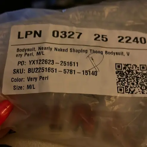 Bodysuit Shapewear Purple Size M - Image 2