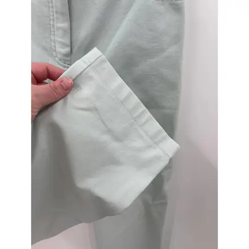 St. John Sport by Marie Gray Light Green Jeans Size 8