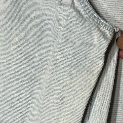 ZENA Jeans Light Blue Acid Wash Vintage High Waisted Tapered Retro Mom size 10