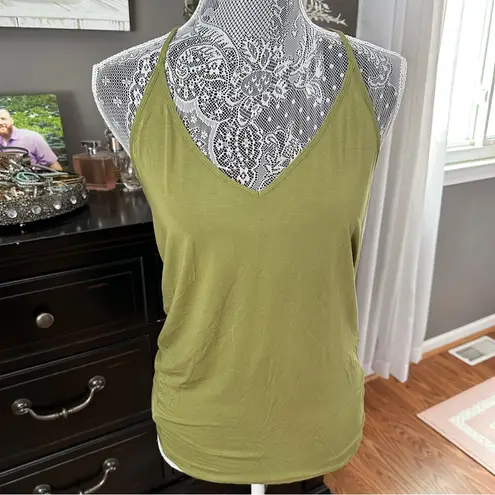 Lululemon Tie-Back Open-Back Tank in Olive Studio to Street Essential thumbnail 8