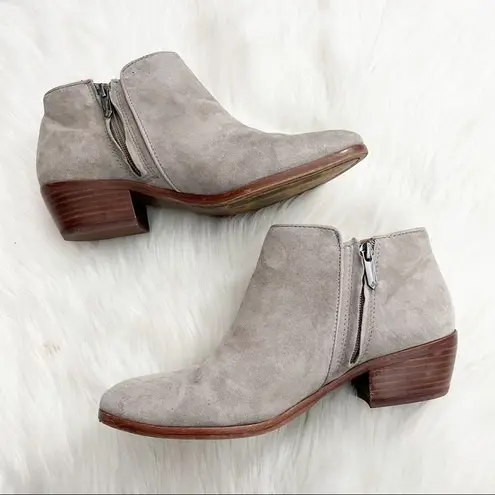 Sam Edelman  Gray Tan Ankle Booties size 8