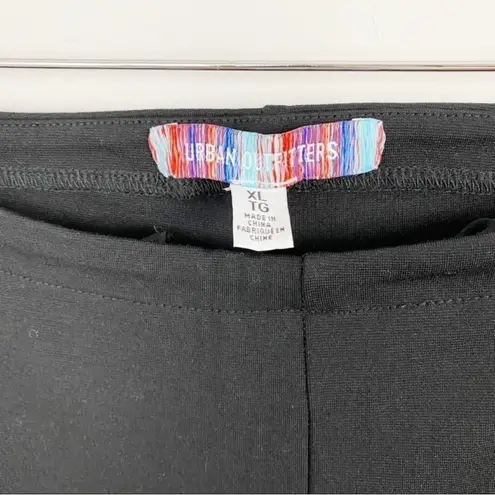 Urban Outfitters Black Pull On Tie Wide Leg Sweatpants size XL $59 OB1397764