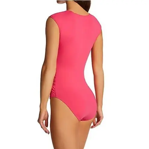Bleu Rod Beattie NEW. cap sleeve one piece. 10. Retails $139