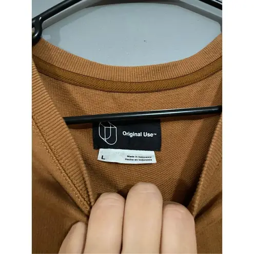 Original Use  Tie Dye Knit Striped Sweater Size Large