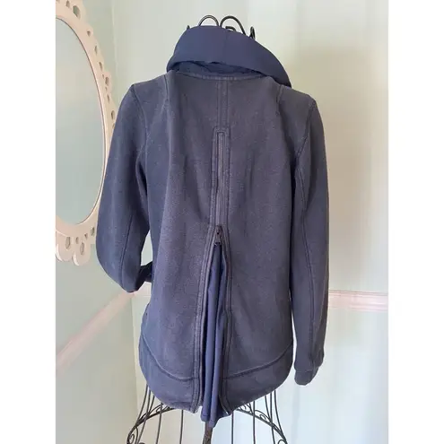 Lululemon  Size 6? Small Inkwell Navy Blue En Route Jacket Full Zip