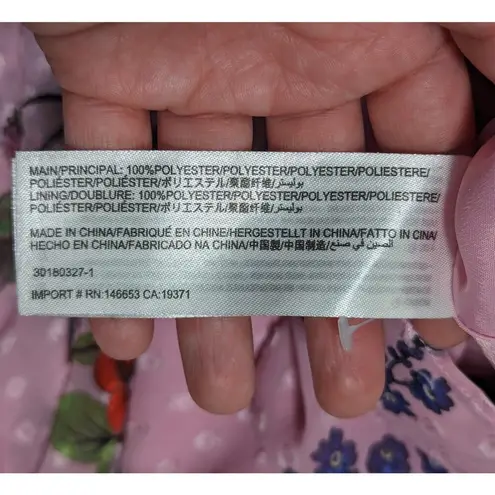 KEEPSAKE The Label Need You Now Romper Floral Pink Dainty Playsuit Long Sleeve