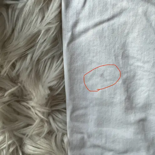 Marine layer Bridget White Wide Leg Crop Pants