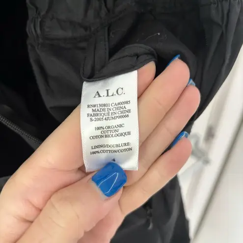 ALC Frank A.L.C. Erica Puff Sleeve Cotton Romper