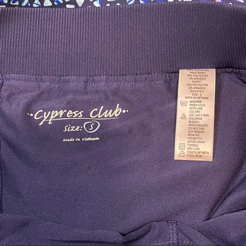 Cypress Club Blue Depths Geometric Print Skort Size S