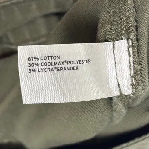 Duluth Trading Co. Women's Plus DuluthFlex Fire Hose Coolmax 11" Cargo Short 24W Green