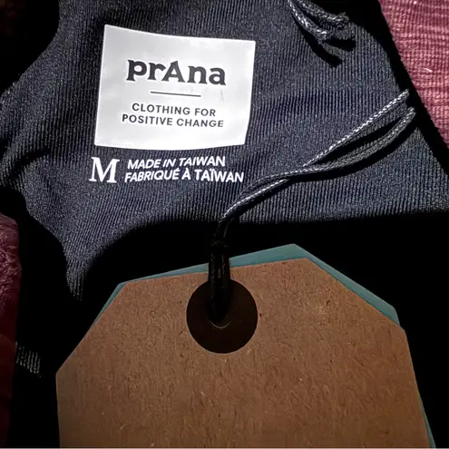 prAna Kimble Sleeveless Strappy Back Athletic Dress in Flannel Heather Sz M NEW