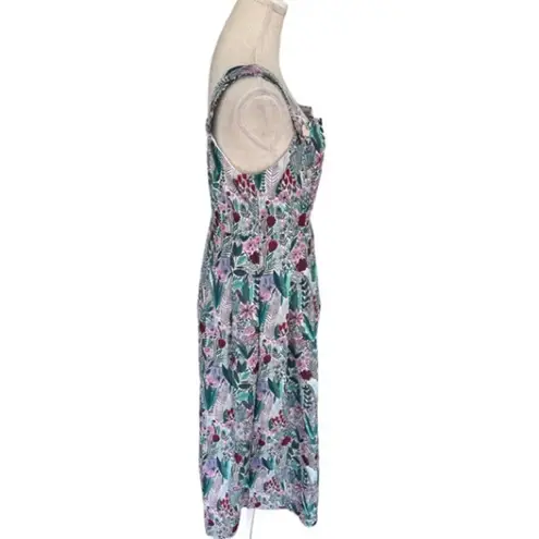 Beulah  Style Maxi Dress Floral Size Large EUC