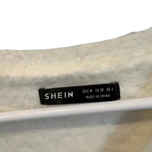 SheIn ‎ Button Down Crop Cardigan Size Medium