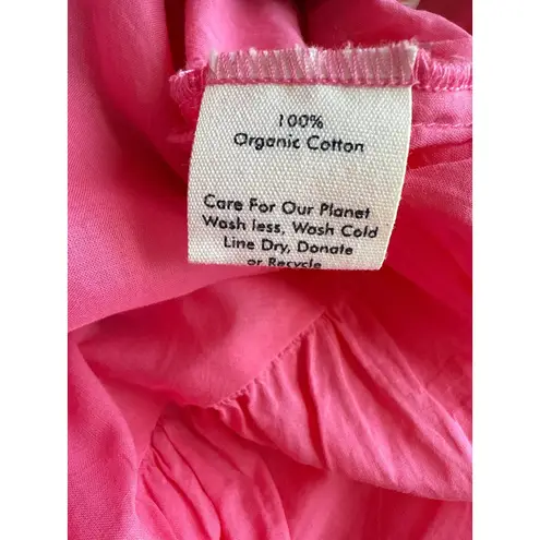 Acacia Swimwear ACACIA Elenora Cotton Maxi Dress in Astor Pink Size Medium/ Large - Image 7