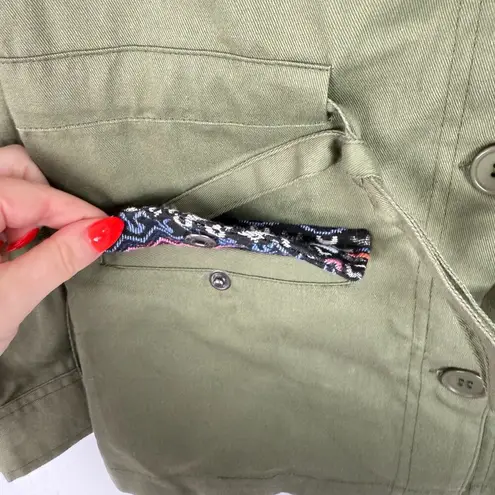 Modcloth NWT  Assorted Occasions Anorak Utility Jacket Army Green Size XXS NEW