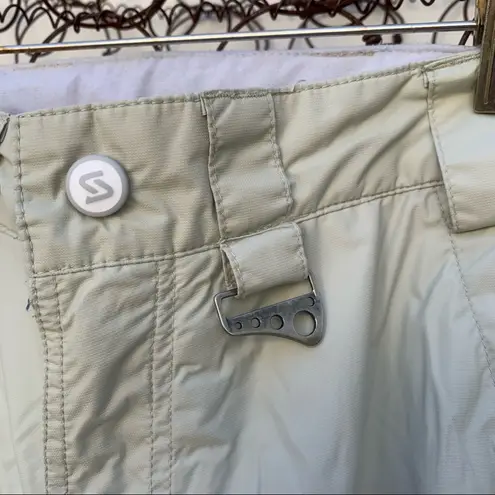 Women’s Sims snowboard ski snow pants cream MEDIUM
