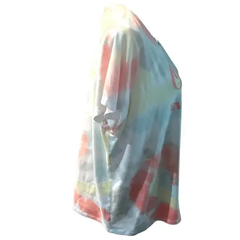 secret treasures  size large tie-dye short sleeve pajama top