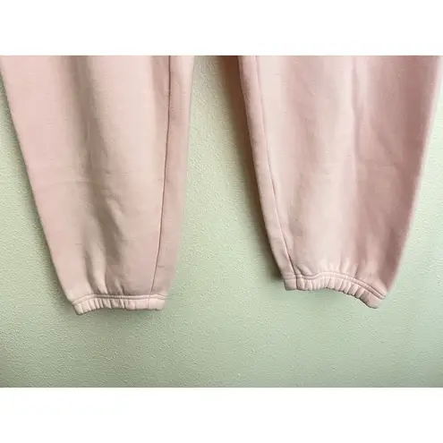 SKIMS Pink Cotton Fleece Classic Jogger Lounge Pants Cherry Blossom Size XL