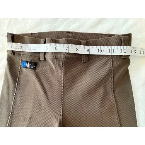 Irideon Riding Wear Medium Brown Equestrian Breeches Made In USA 86n