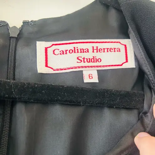 Carolina Herrera Vintage Black Dress